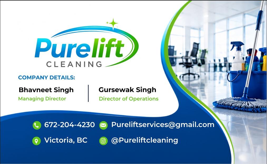 PureLift business card